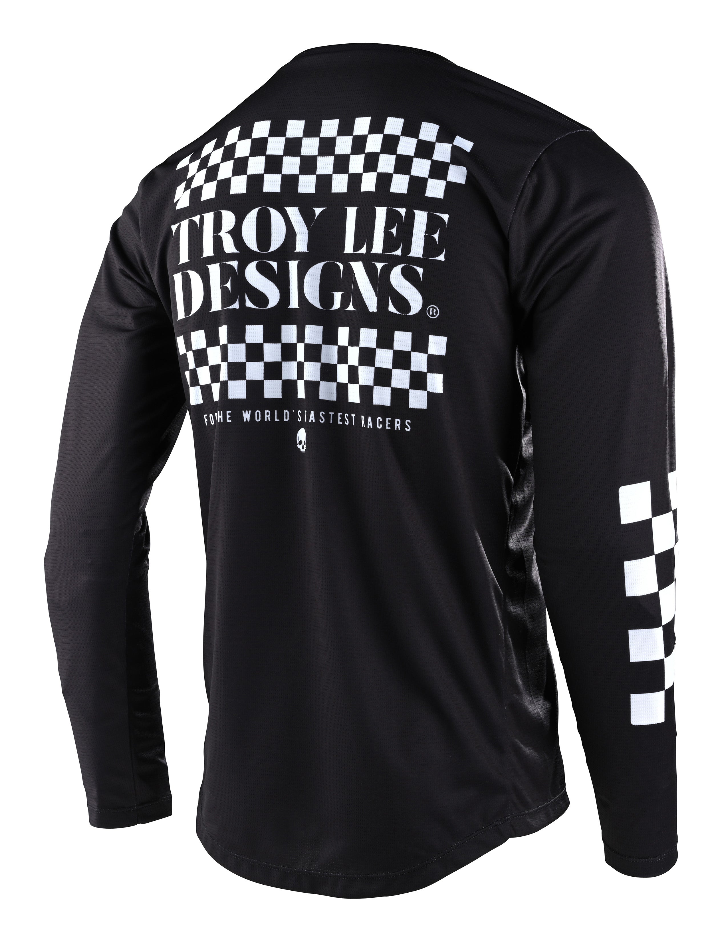 Jersey Troy Lee Designs Flowline MTB Manga Larga Service Black